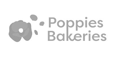 Logo van Poppies Bakeries, klant van Koffiemakers