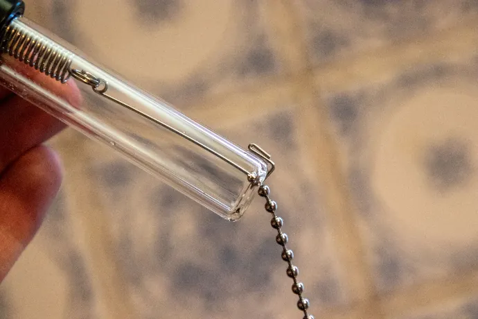 Filterketting correcte plaatsing syphon Filterketting correcte plaatsing syphon