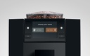 Het scherm van de Jura A8 met de keuze tussen Hot Brew en Light Brew