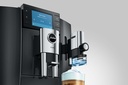 Melkschuim op een koude koffie uit de Jura E10