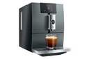 Jura ENA 5 in driekwart, met een koffie
