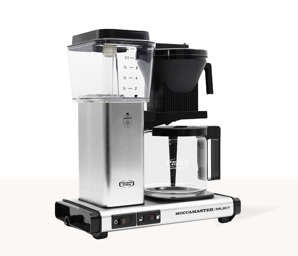 Moccamaster KBG Select - Brushed Aluminium - Side