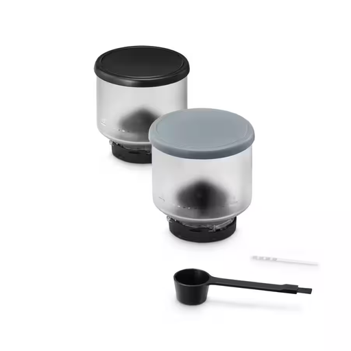Delonghi Rivelia Onyx Black Meerdere Koffiebonen Houders