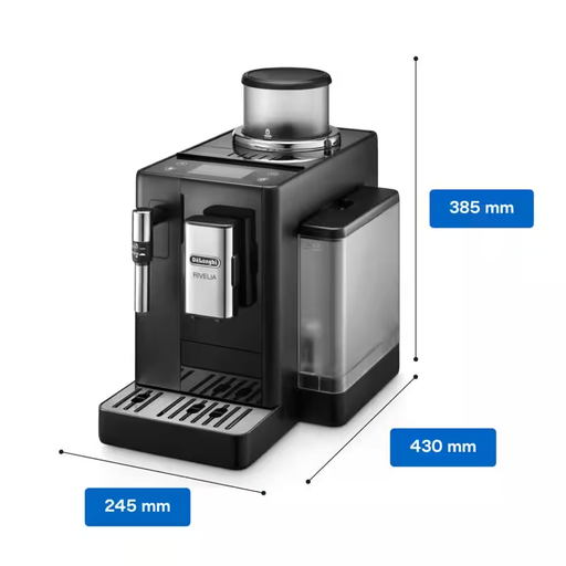 Delonghi Rivelia Onyx Black Afmetingen