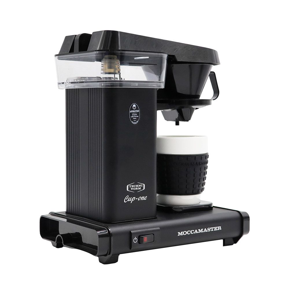 Moccamaster Cup-One (Matt Black) Zijkant