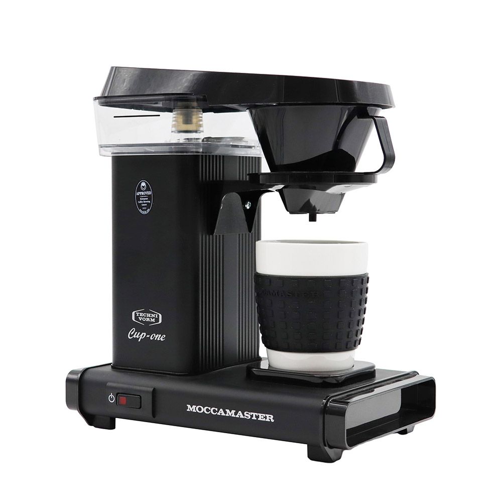 Moccamaster Cup-One (Matt Black) Zijkant 2