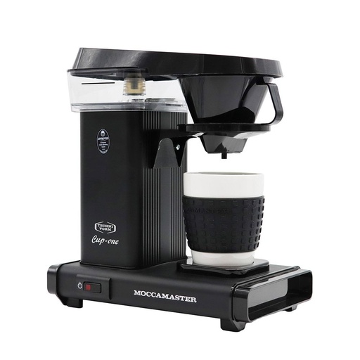 Moccamaster Cup-One (Matt Black) Zijkant 2