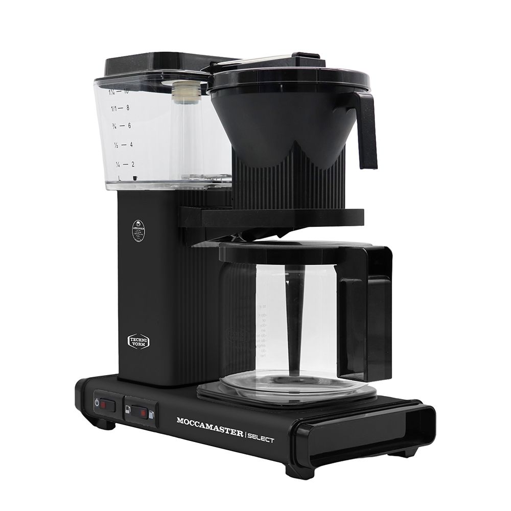 Moccamaster KBG Select - Mat zwart - Zijkant Rechts