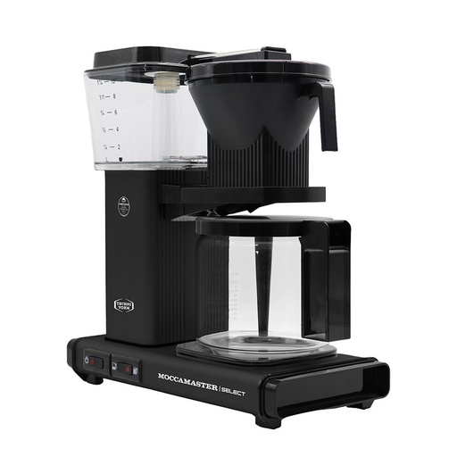 Moccamaster KBG Select - Mat zwart - Zijkant Rechts