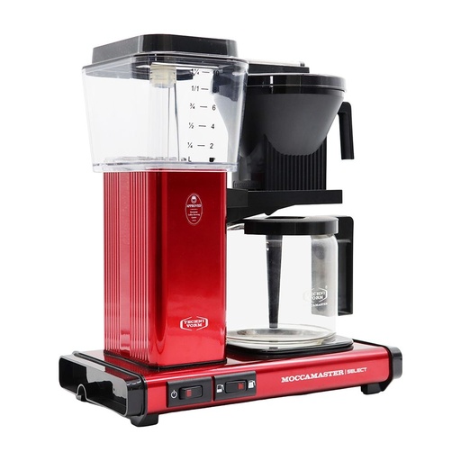 Moccamaster KBG Select - Red Metallic - Rechts