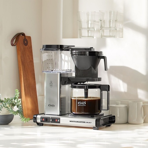 Moccamaster KBG Select - Polished Silver