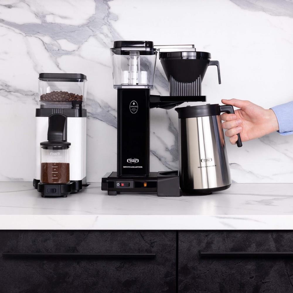 Moccamaster KBGT - Black - Naast een koffiemolen