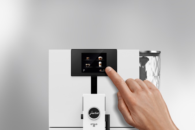 Jura ENA 8 Full Nordic White Touchscreen