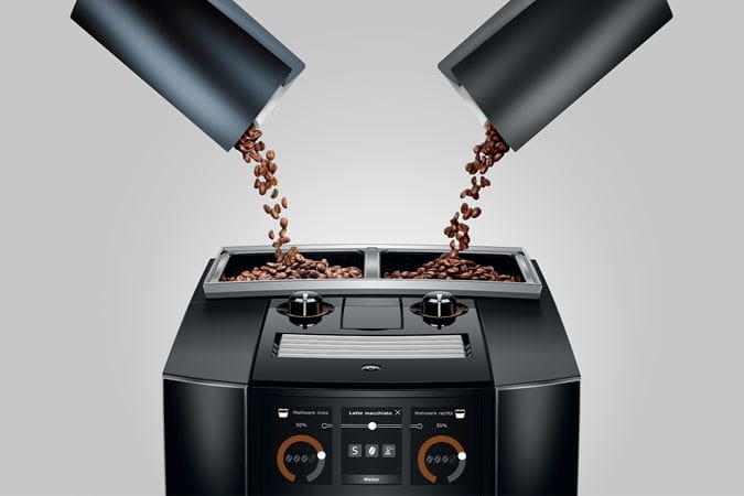 Jura J8 Twin Diamond Black Koffiebonen