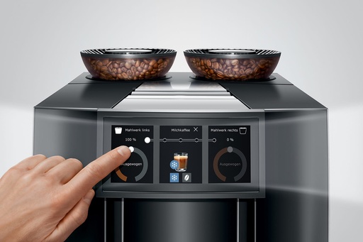 Jura GIGA10 Diamond Black Bediening