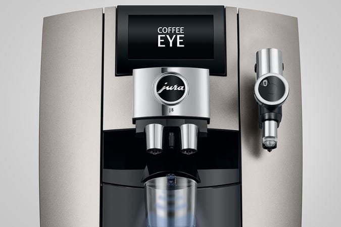 Jura J8 Midnight Silver Coffee Eye