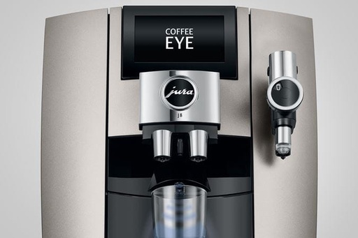 Jura J8 Midnight Silver Coffee Eye