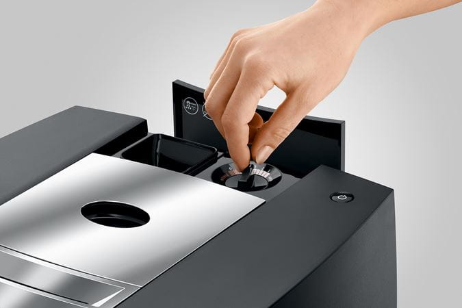 Jura J8 Midnight Silver Maalgraad