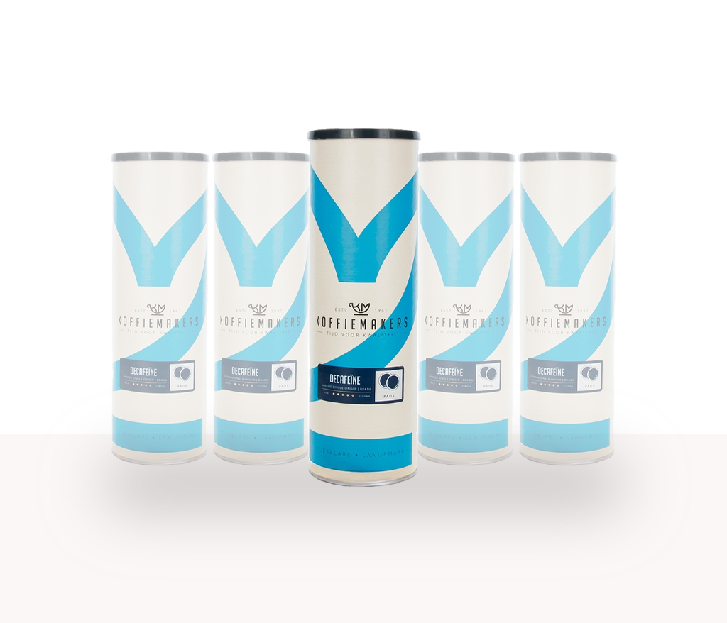 Decafeïne pads