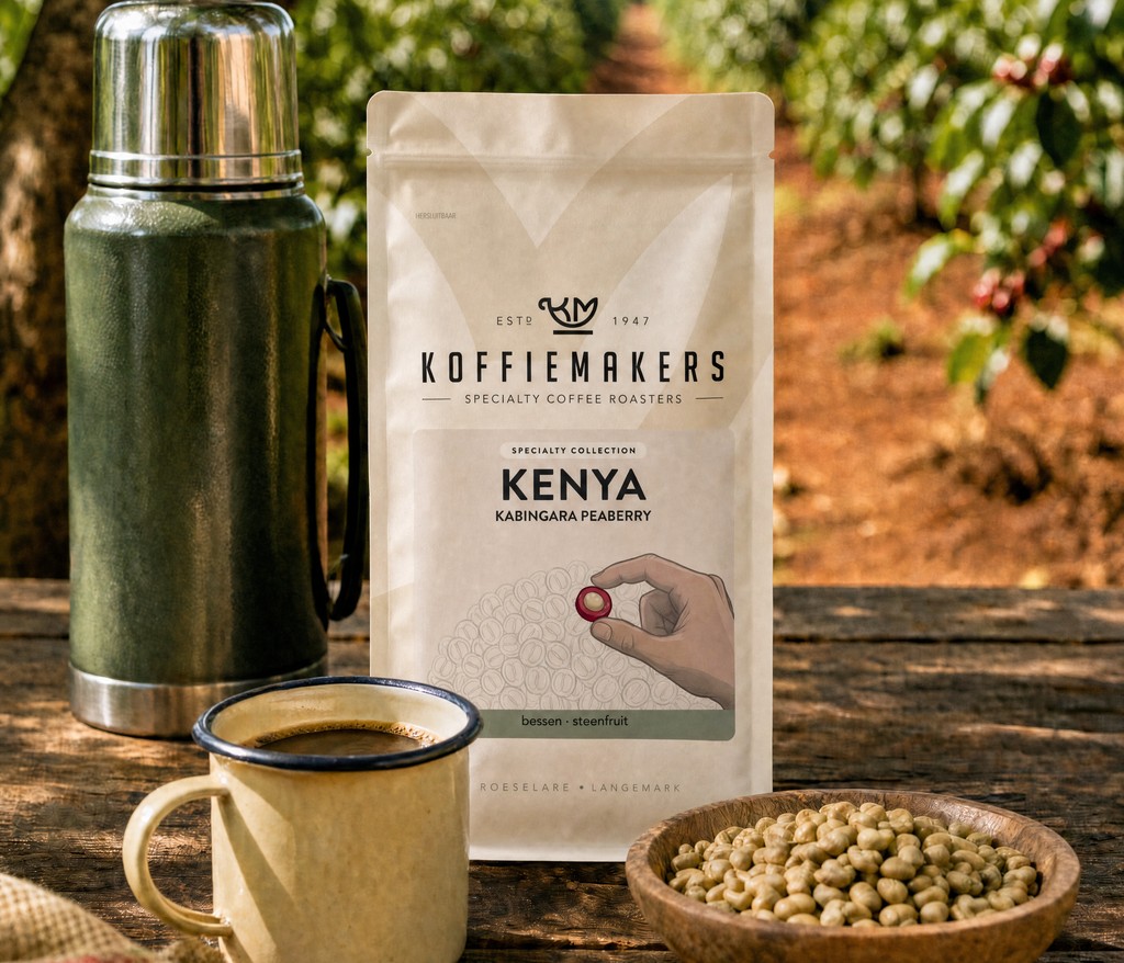 Kenya Kabingara Peaberry bonen