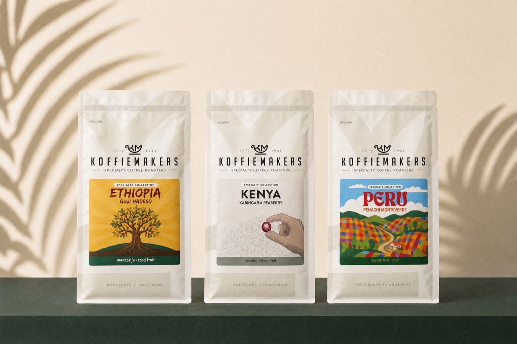 Proefpakket Specialty 3 x 500g bonen