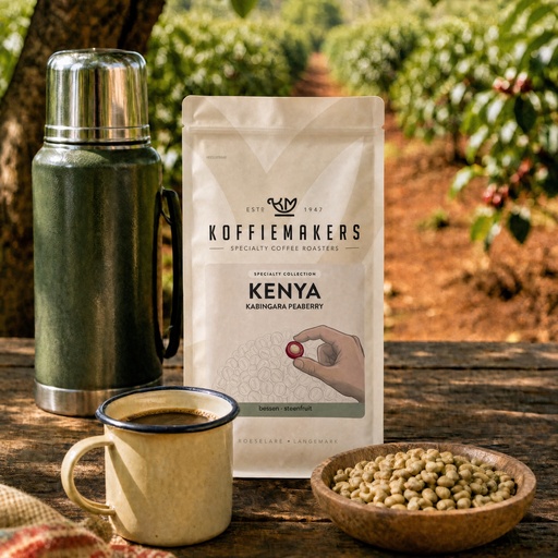 Kenya Kabingara Peaberry bonen
