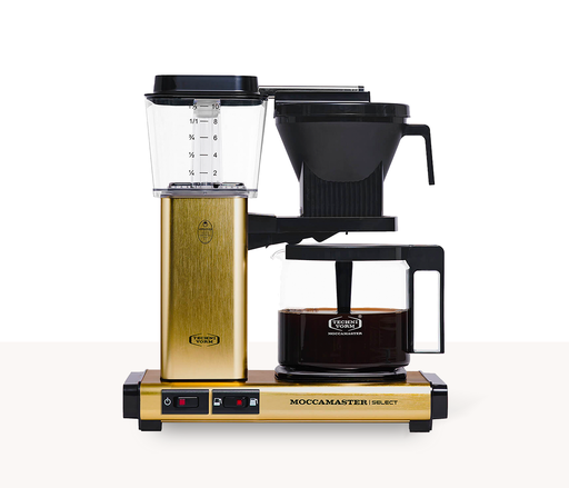[MOCC-KBG-SELECT-BRUSHED-BRASS] Moccamaster KBG Select - Brushed Brass