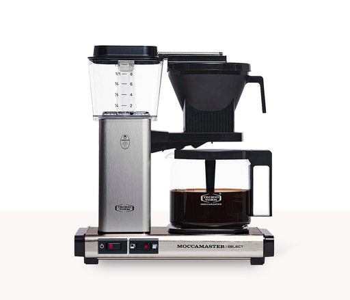 [MOCC-KBG-SELECT-BRUSHED-ALUMINIUM] Moccamaster KBG Select - Brushed Aluminium
