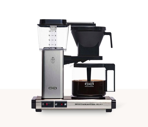[MOCC-KBG-SELECT-BRUSHED-ALUMINIUM] Moccamaster KBG Select - Brushed Aluminium