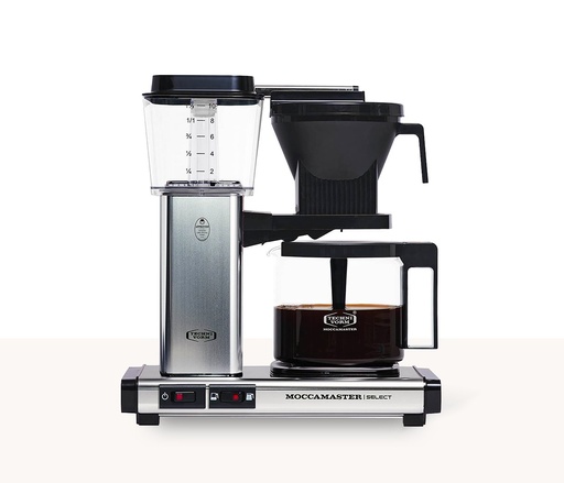 [MOCC-KBG-SELECT-POLISHED-SILVER] Moccamaster KBG Select - Polished Silver